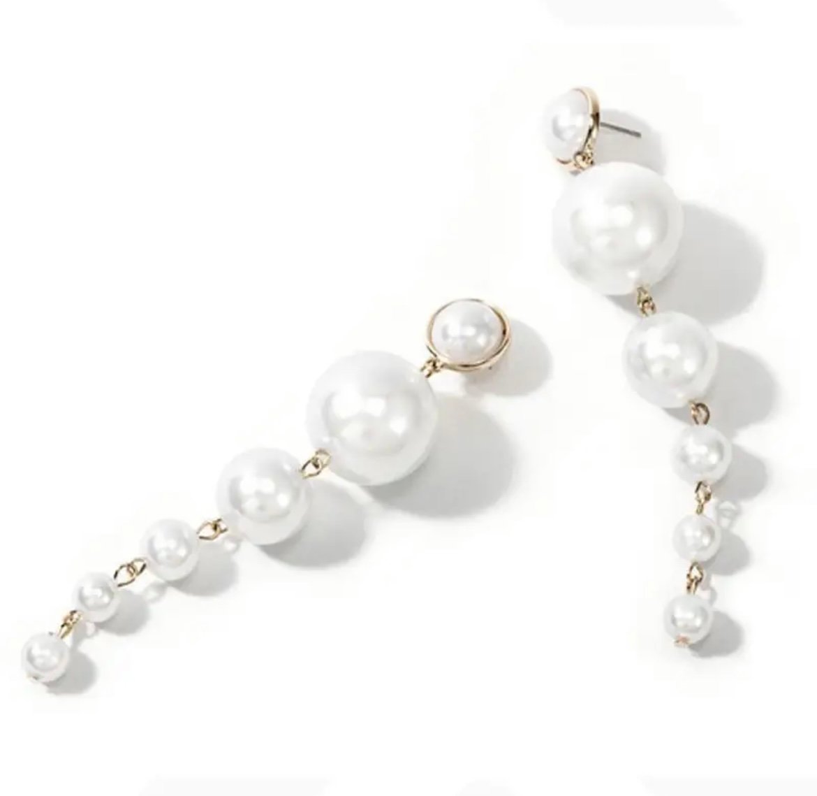 Pearl Drop Layer Earring