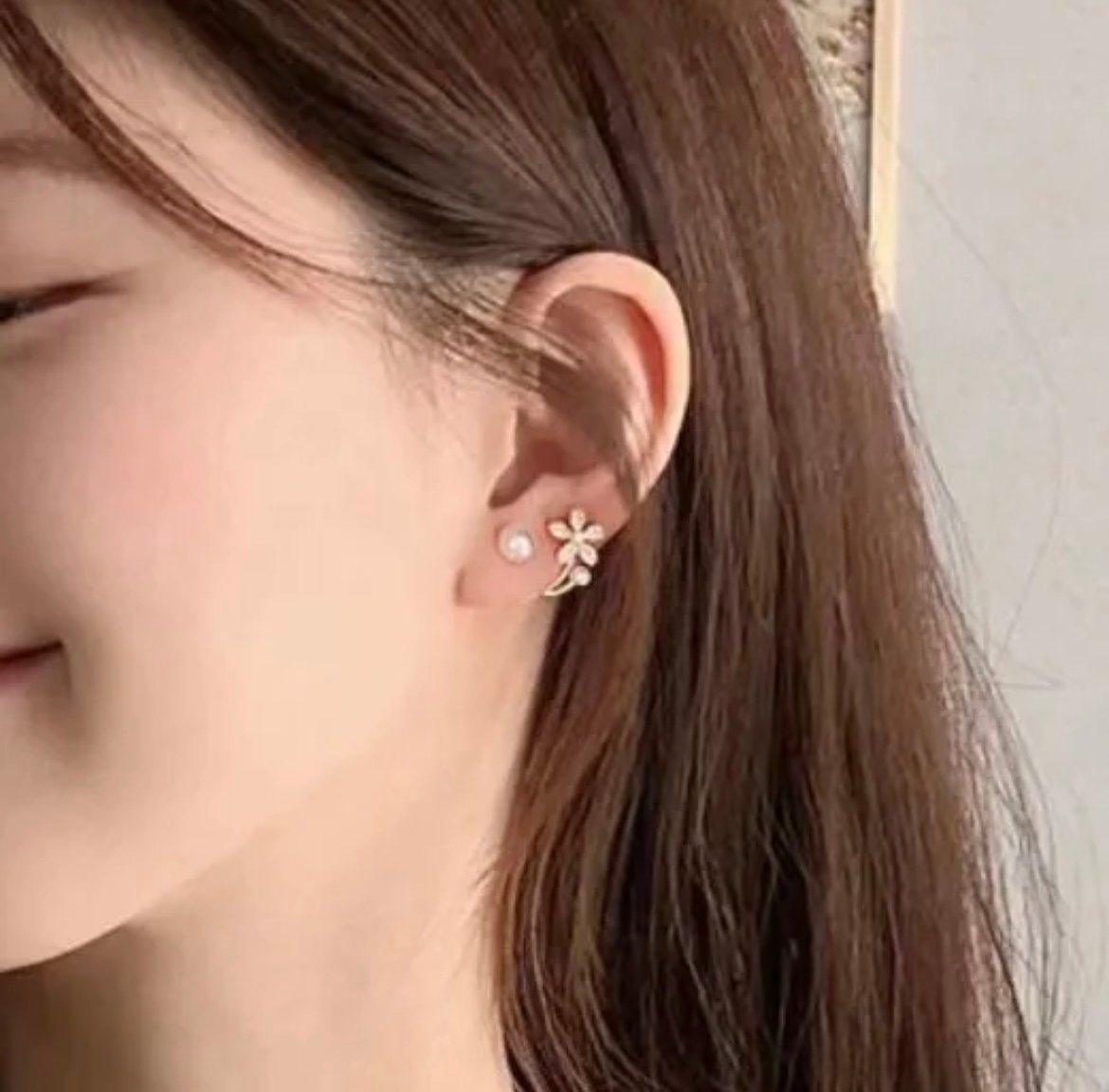 Flower Stud Korean Earring