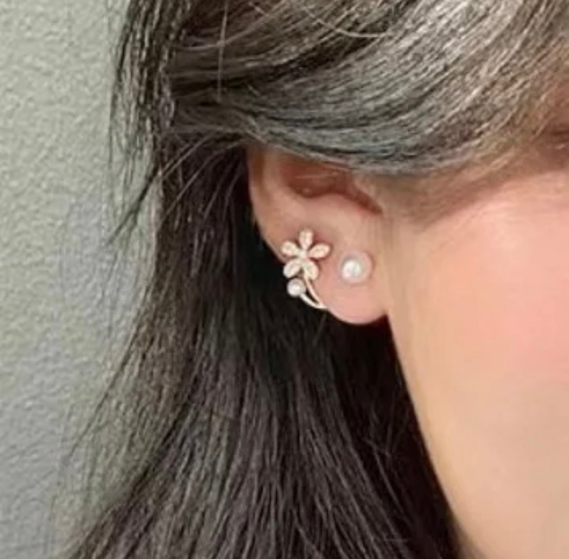 Flower Stud Korean Earring