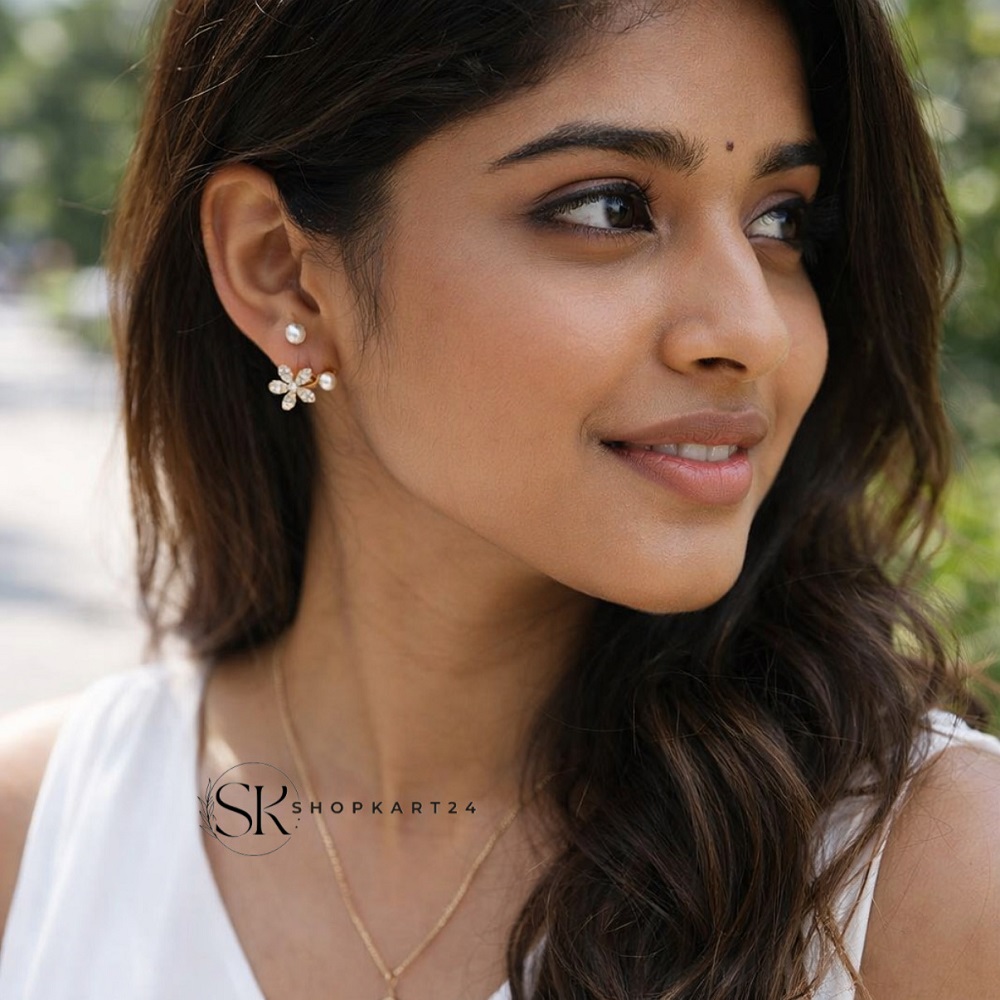 Flower Stud Korean Earring