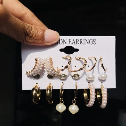 Earring Card Set ( Set of 9 earrings)